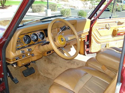 1985 jeep wagoneer limited interior