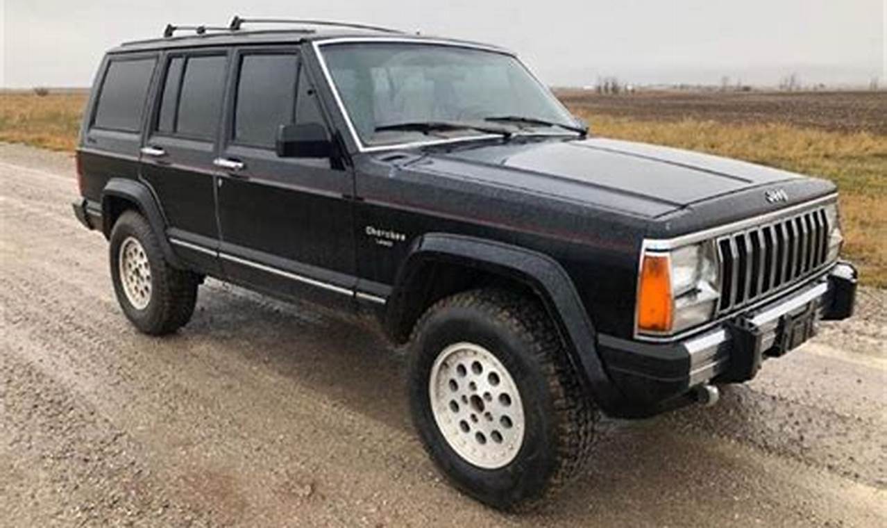 1986 jeep cherokee for sale