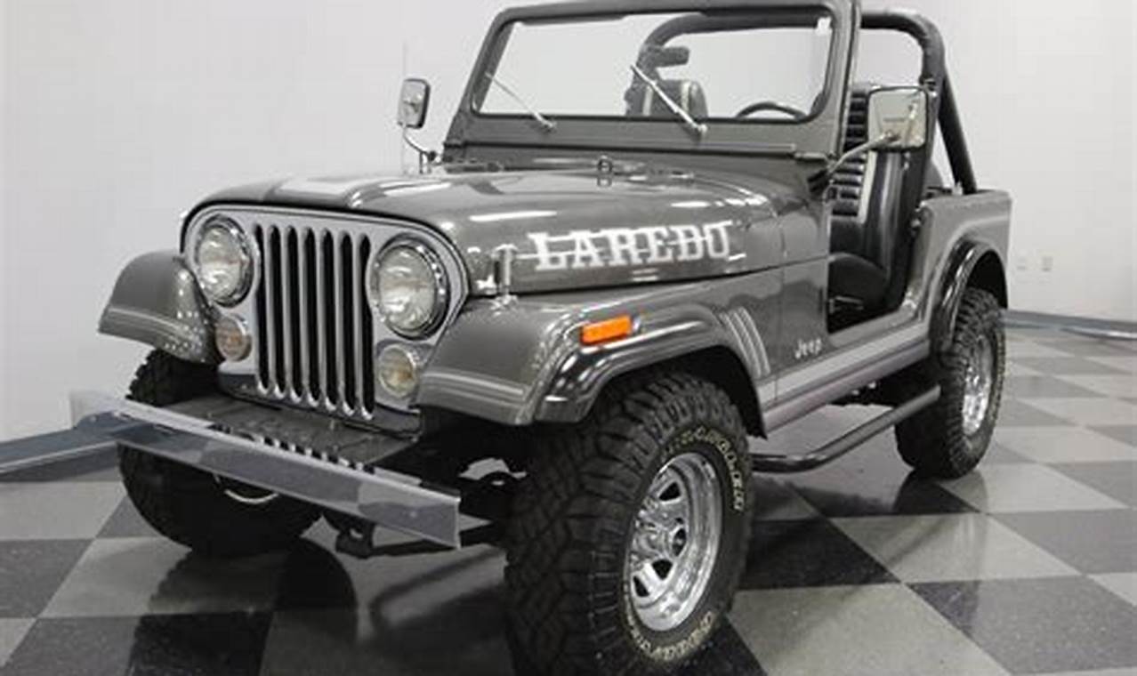 1986 jeep cj7 laredo for sale