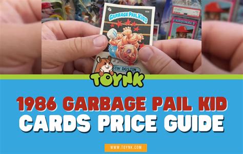 1986 Garbage Pail Kid Cards Price Guide