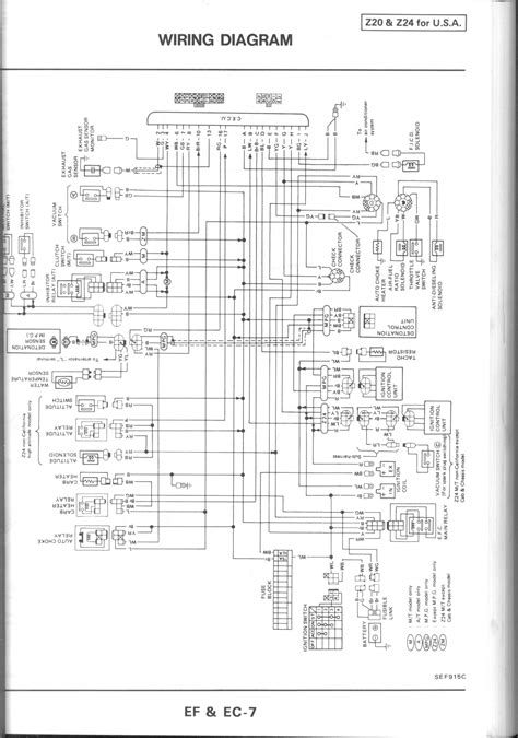 Unlock the Power: 1986 Nissan 720 Pickup Wiring Diagram 1988 Z24i Demystified!