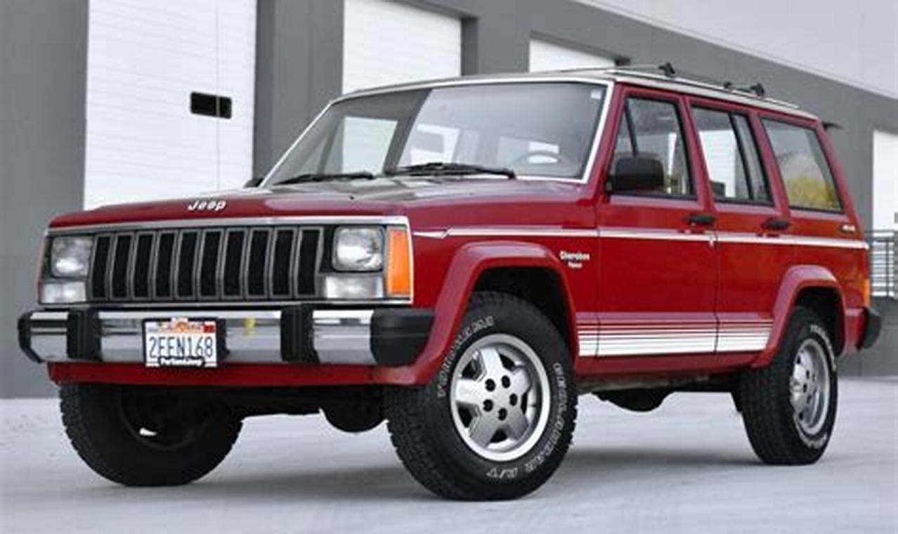 1987 jeep cherokee for sale