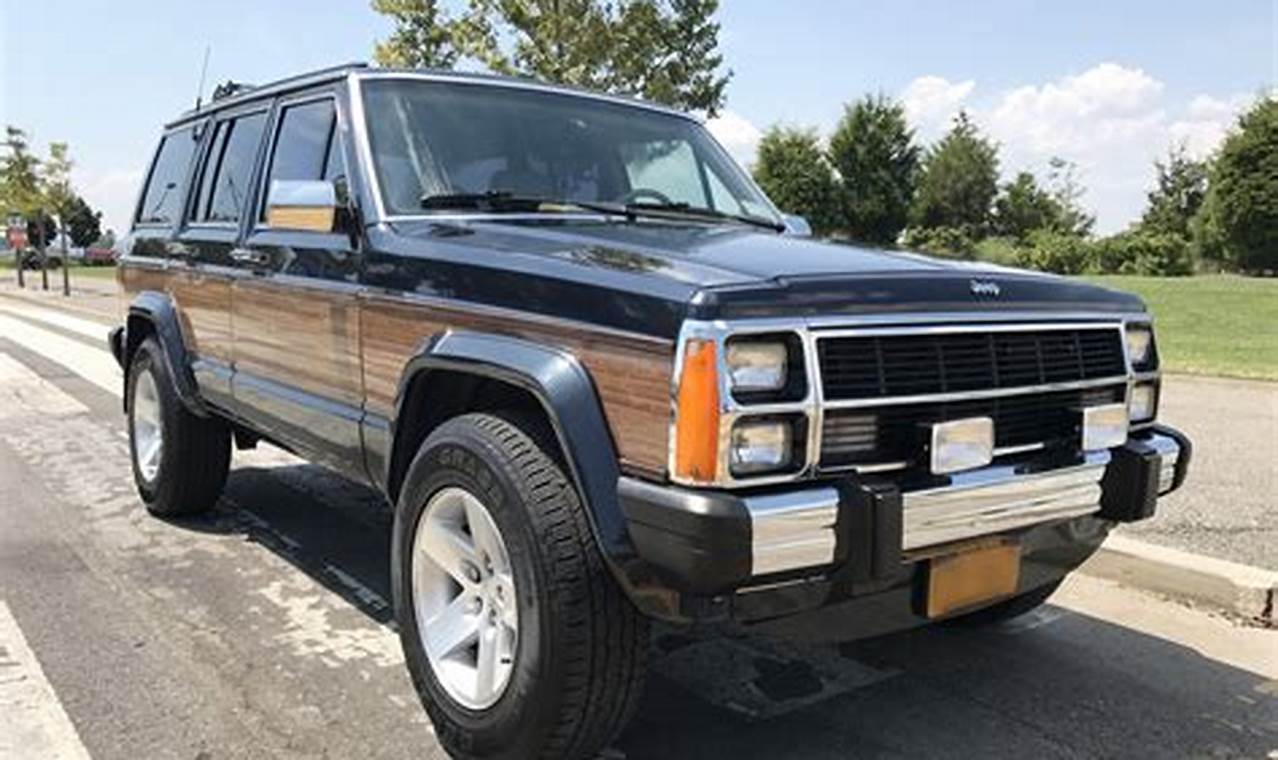 1987 jeep wagoneer limited for sale