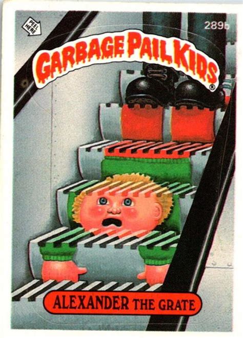 1987 Garbage Pail Kid Cards Price Guide