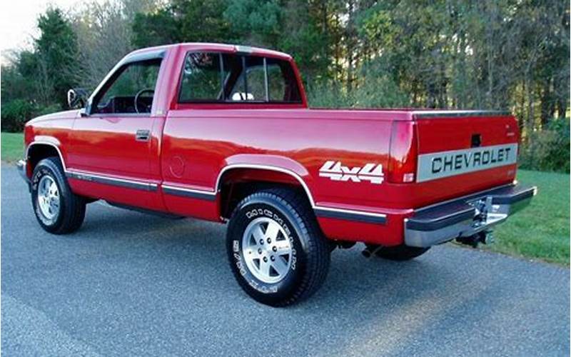 1988 Chevy Silverado History