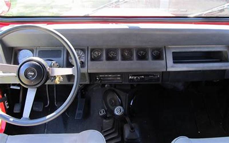 1988 Jeep Interior
