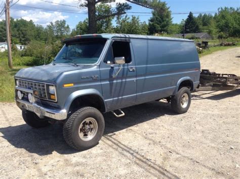 1988 ford e350 super duty cargo 4x4 swap