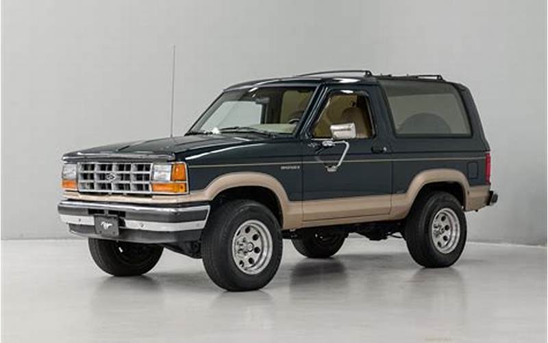 1989 Ford Bronco Ii Engine Specifications Image