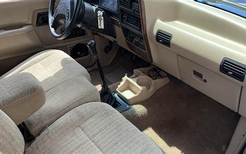 1989 Ford Ranger Xlt 4X4 Interior