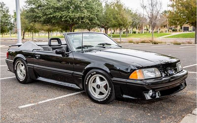 1989 Mustang Gt Convertible For Sale