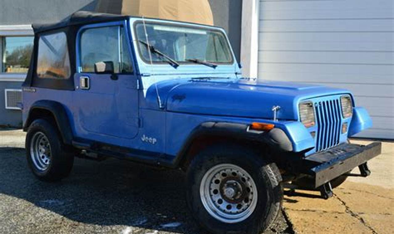 1989 jeep yj for sale