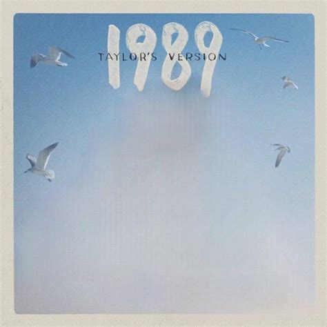 1989 Album Cover Template