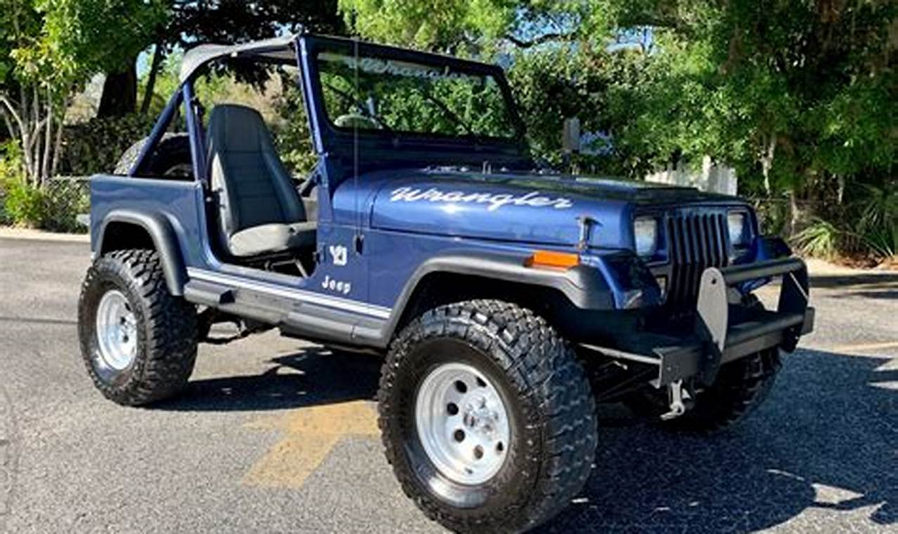 1990 jeep wrangler soft top for sale