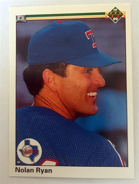1990 upper deck nolan ryan