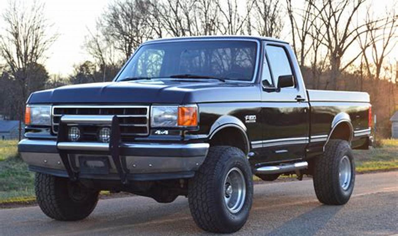 1991 ford f150 xlt lariat for sale