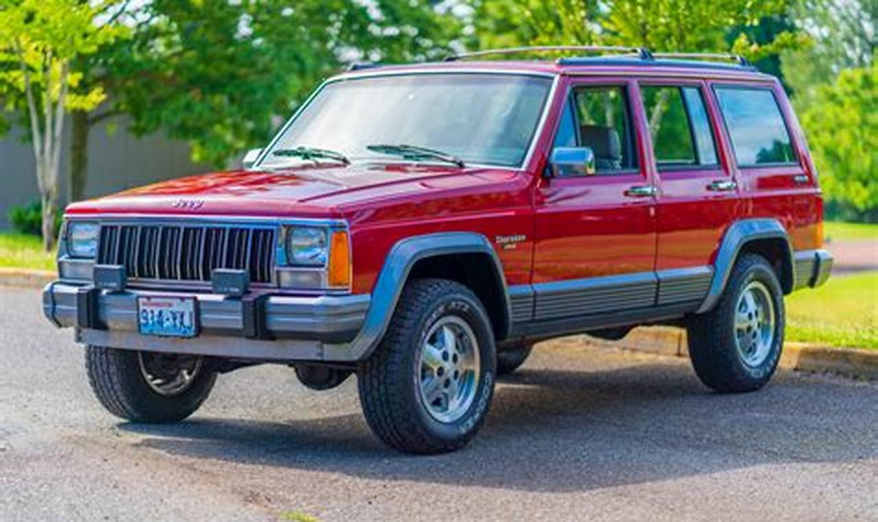 1991 jeep cherokees for sale
