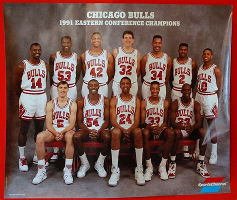 1991 chicago bulls championship roster