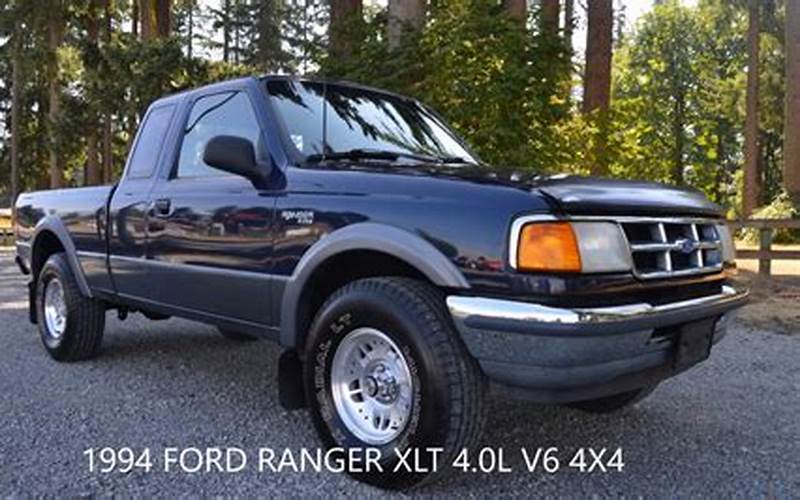 1994 Ford Ranger 4.0 For Sale In Texas