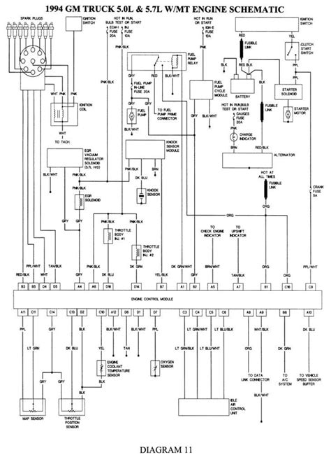 1994 chevy truck wiring diagram free