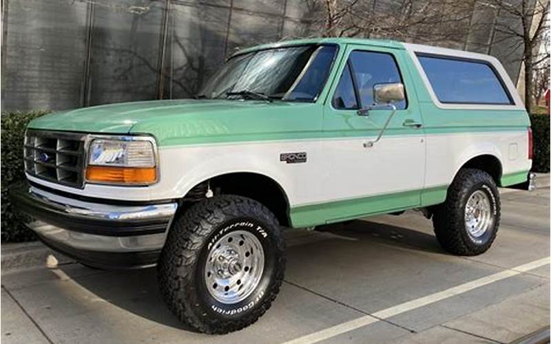 1995 Ford Bronco Lifted For Sale