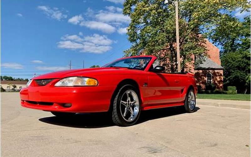 1995 Ford Mustang Gt Design