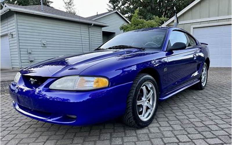 1995 Ford Mustang Gt Reliability