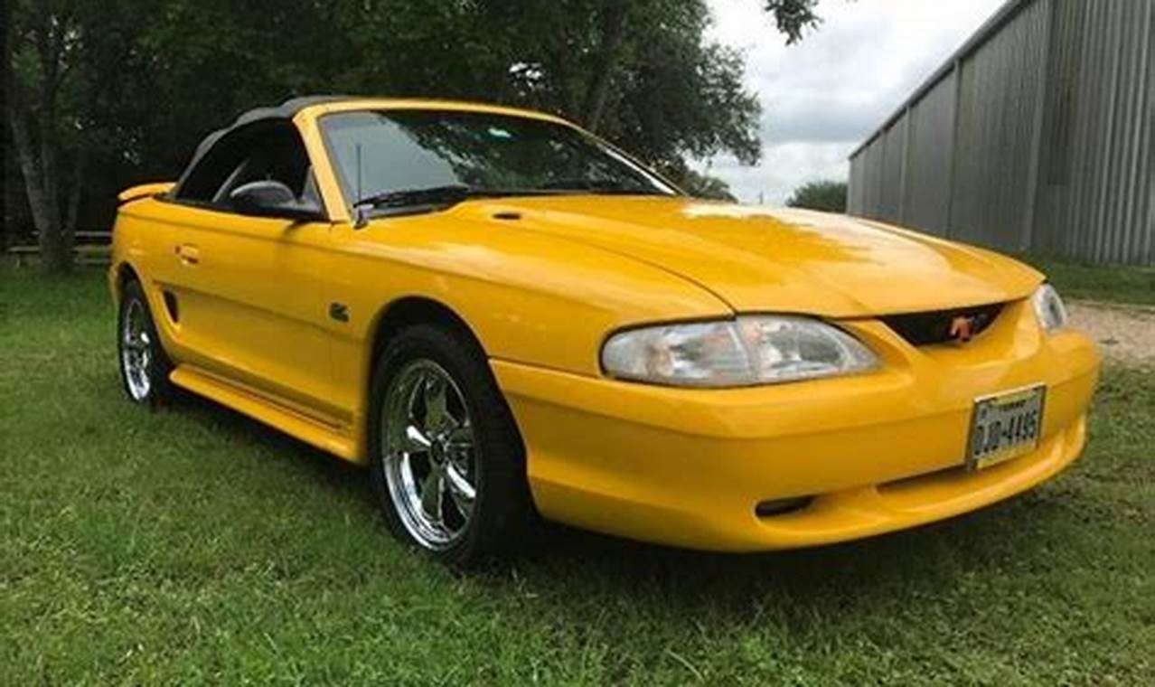 1995 ford mustang gt 5.0 for sale