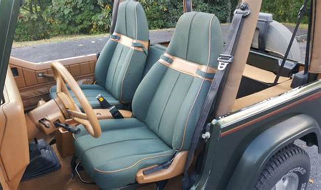 1995 jeep wrangler seats for sale