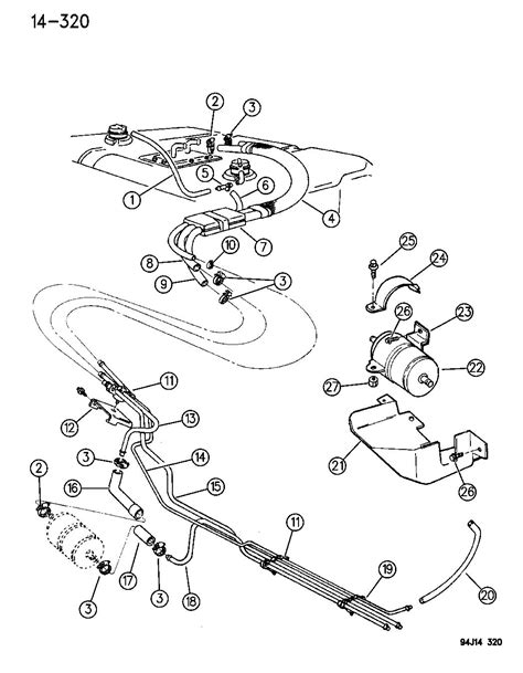 1995 jeep wrangler parts diagram