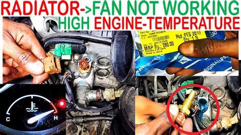 1996 ford mustang radiator fan not working