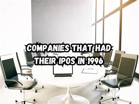 1996 ipos
