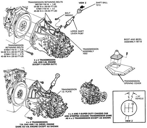 1997 Ford F150 Manual Transmission Diagram