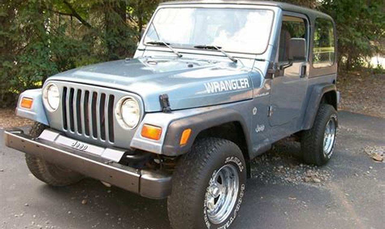 1997 jeep wrangler hardtop for sale