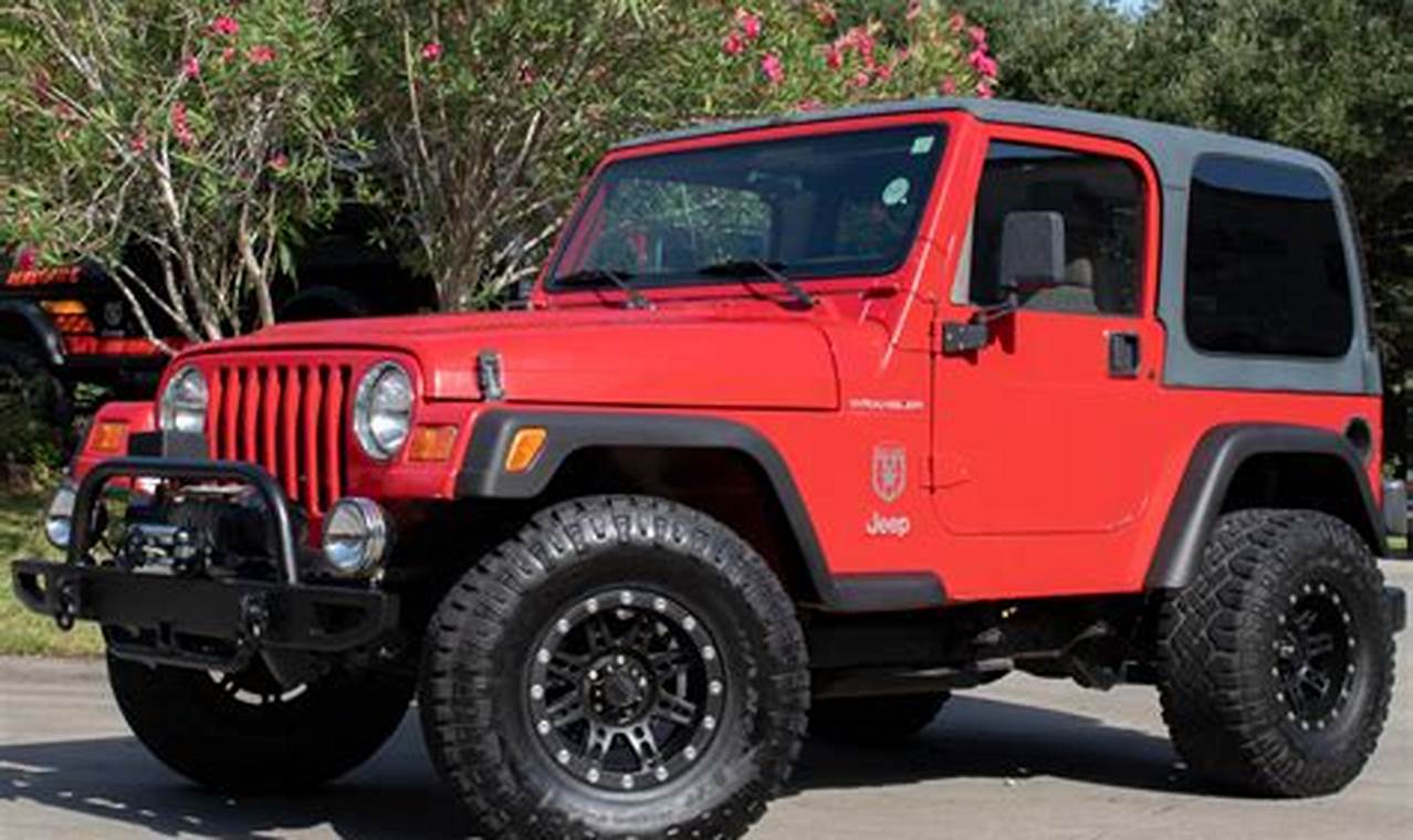 1997 jeep wrangler used hardtop for sale