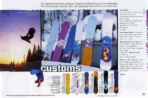1997 Burton Catalog