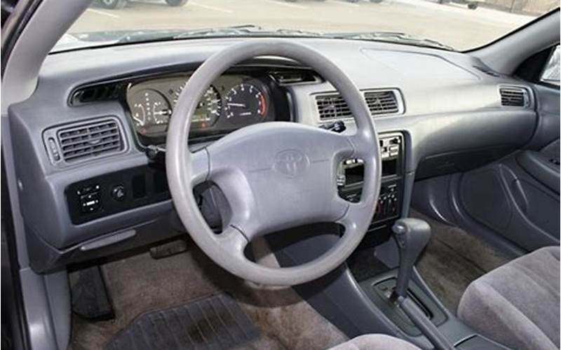 1998 Toyota Camry Interior