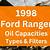 1998 ford ranger oil type