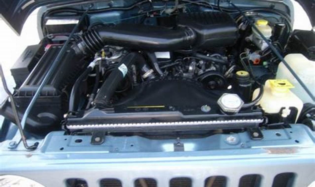 1998 jeep wrangler 2.5 engine for sale