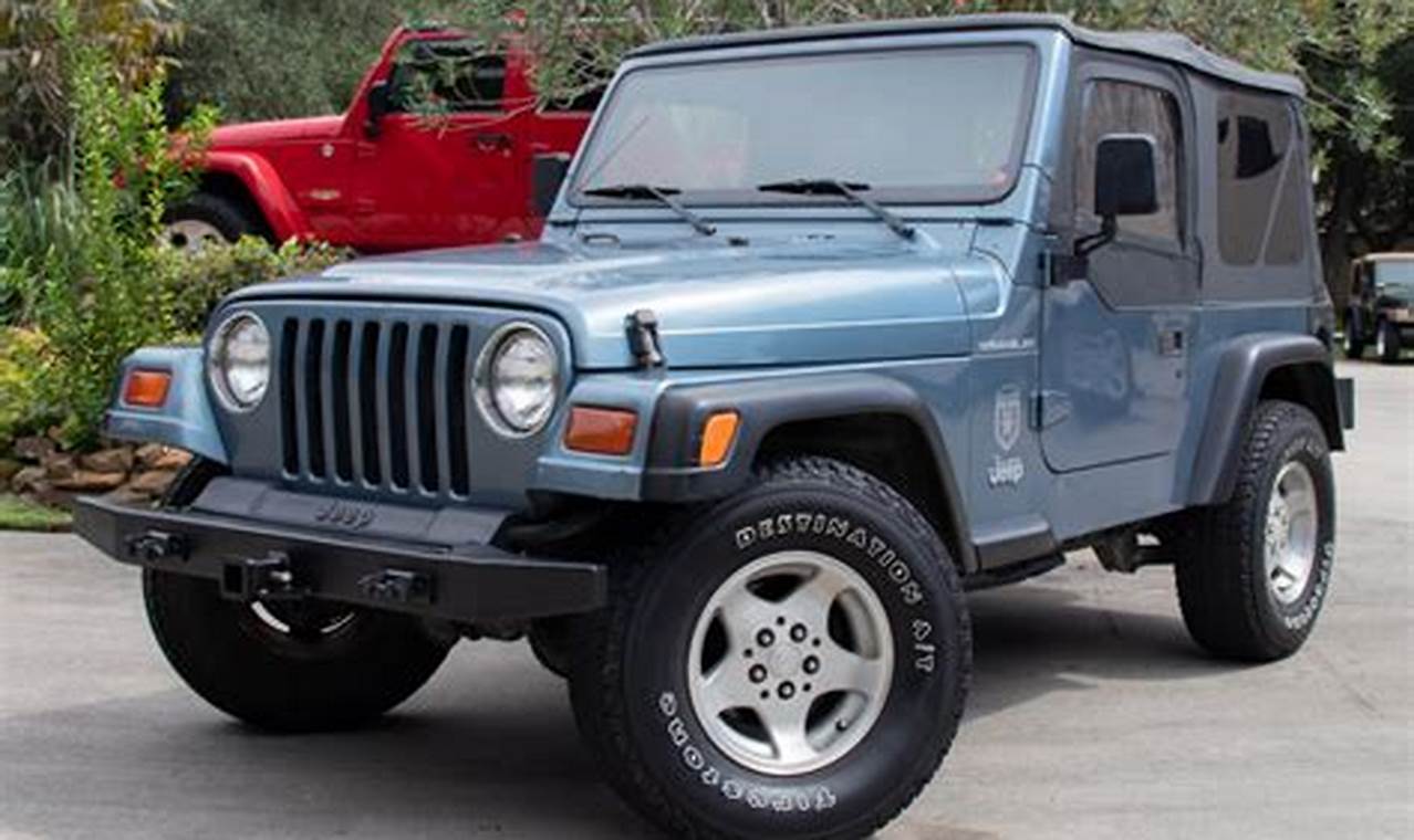 1998 jeep wrangler se for sale