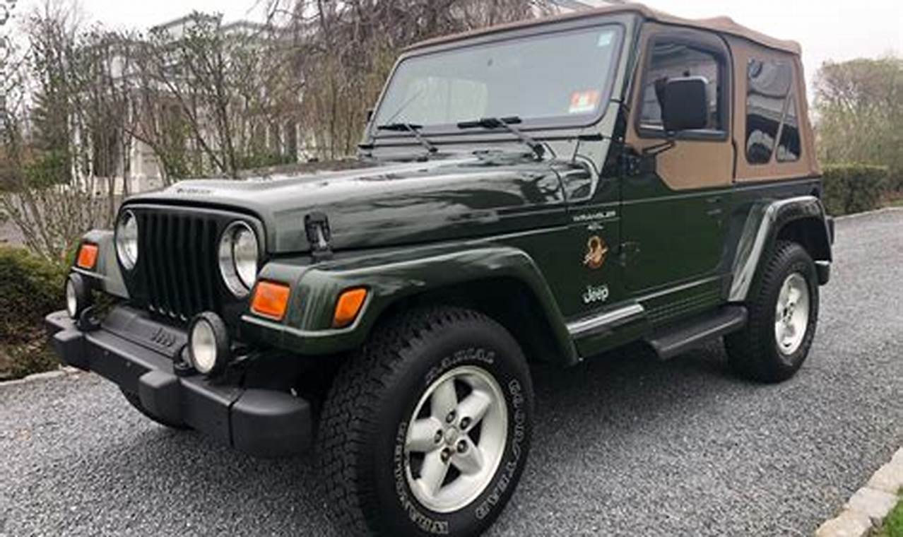 1998 jeep wranglers for sale manual