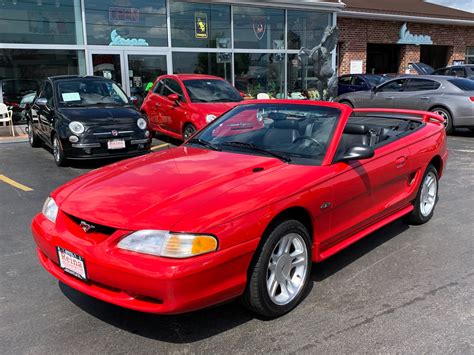 1998 ford mustang gt convertible value