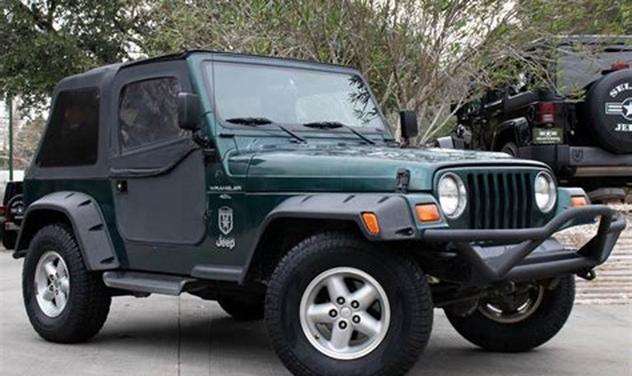 1999 jeep wrangler for sale in california