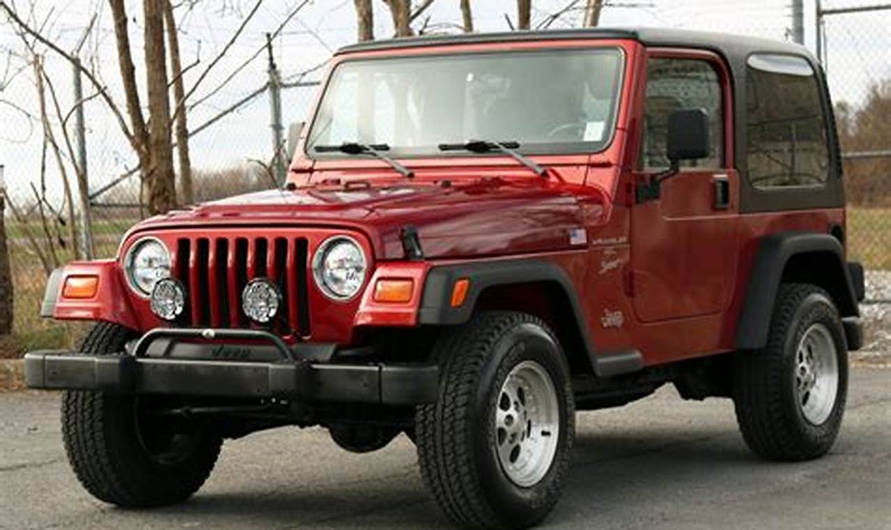 1999 jeep wrangler parts for sale