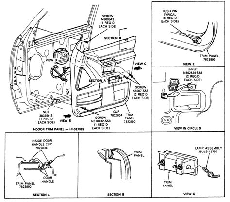 1999 ford explorer door parts