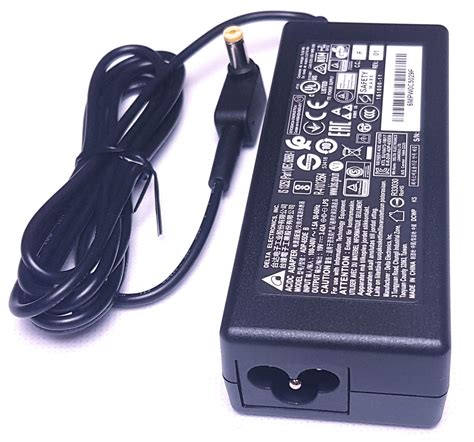 Acer Laptop Charger 19v 3.42a 65w (Pin 5.5×1.7) Excel Enterprises by