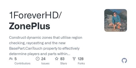 1ForeverHD/ZonePlus: Construct dynamic zones that utilise  - GitHub