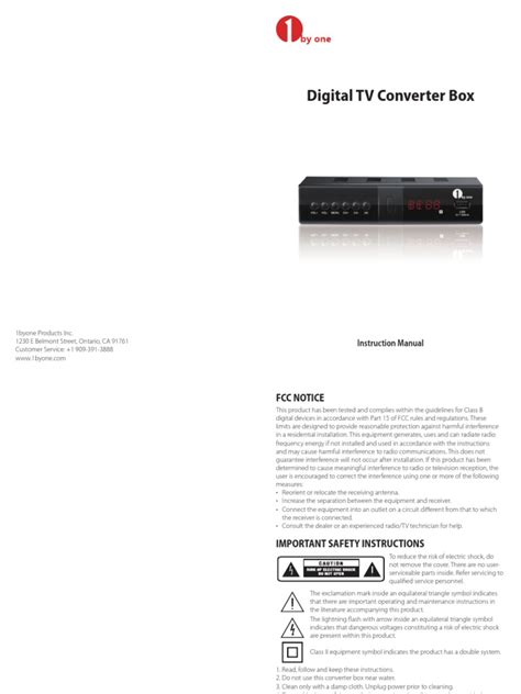 1byone Converter Box
