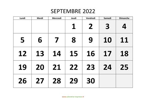 1er septembre 2022 jour