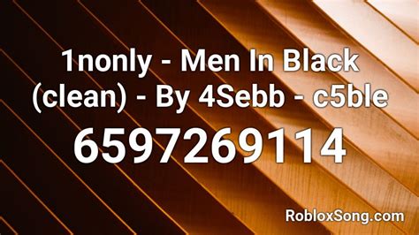 1nonly - lovely clean (c5ble - 4Sebb - Javierp01) Roblox ID - Roblox 