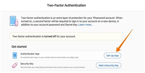 1password lost two factor authentication